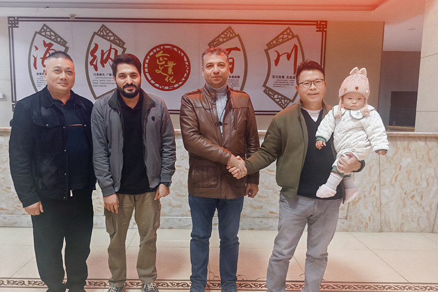 Photo de groupe avec les invités