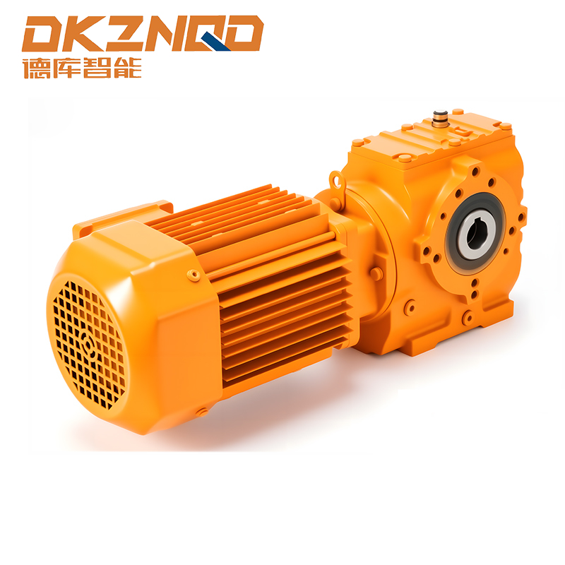 Moteur à réducteur à vis sans fin intégré compact série K avec couple de sortie élevé